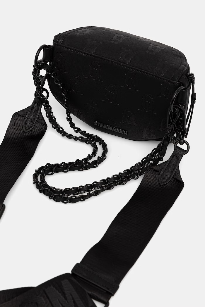 Kiegészítők Steve Madden keresztpántos táska női műbőr Bette SM13001833 fekete