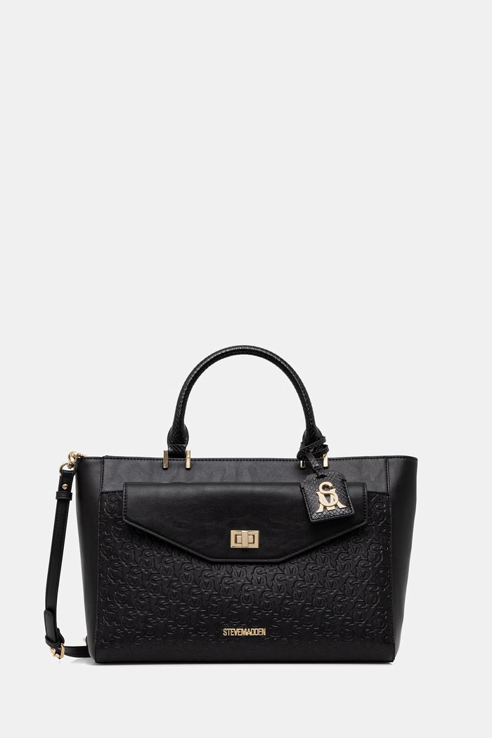 Steve Madden shopper torba ženska iz umetnega usnja Bblane-6 črna SM17000402
