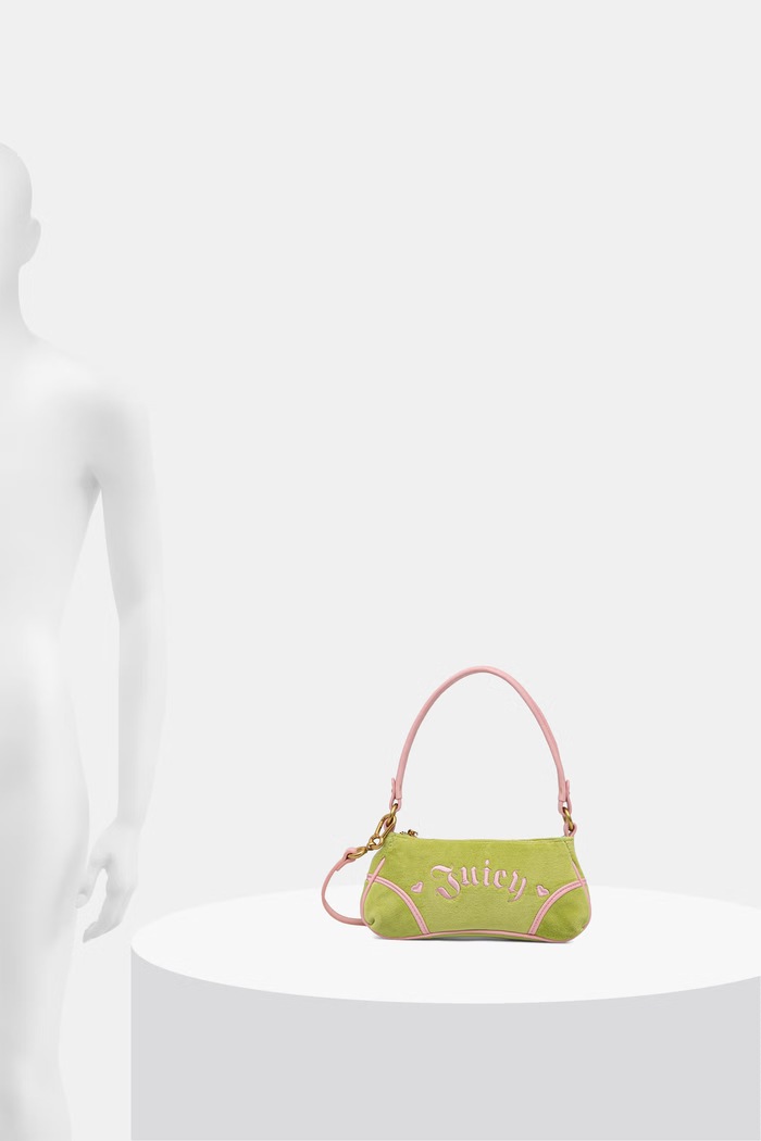 Juicy Couture hobo bag pentru femei JANELLE VELVET BEJ4J9965WZC