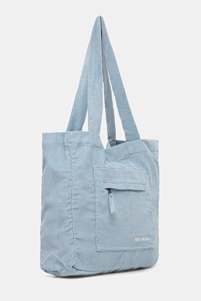 Rip Curl tote bag pentru femei, din catifea reiată 03NWSB albastru SS26