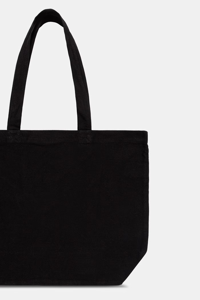 Rip Curl geantă shopper pentru femei, din bumbac CLASSIC SURF 035WSB negru SS26