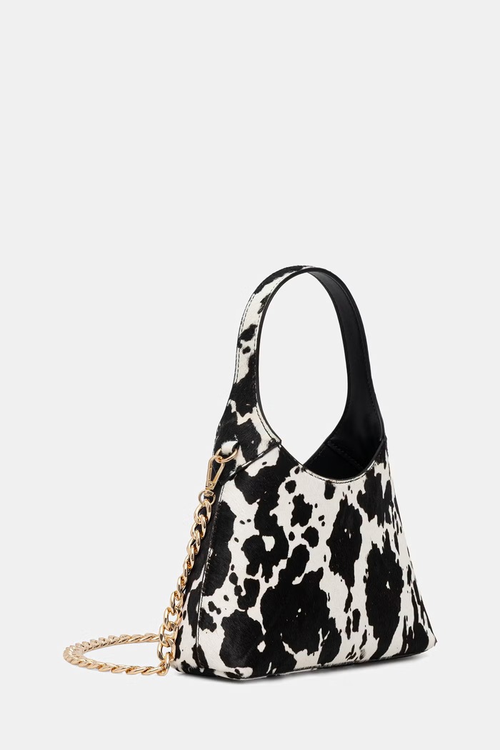 Aldo torebka damska skórzana SMALLHARPER SMALLHARPER.003 czarny SS26
