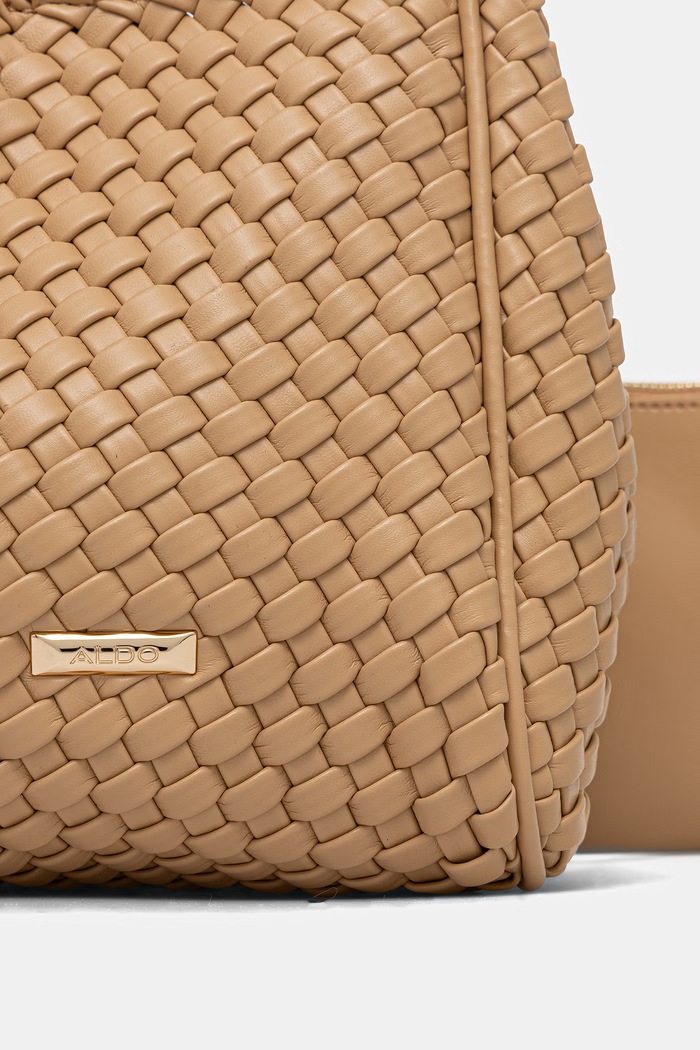 Aldo crossbody kabelka dámska z imitácie kože AVIMA béžová AVIMA.271