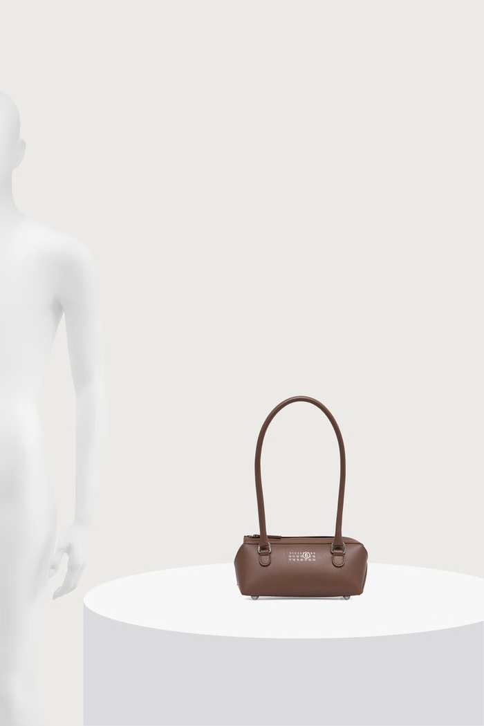 MM6 Maison Margiela Torebka bagietka damska skórzana SB6ZH0039.P9061