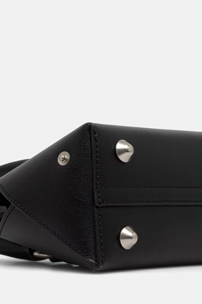 MM6 Maison Margiela torebka bagietka damska skórzana SB6ZH0039.P9061 czarny