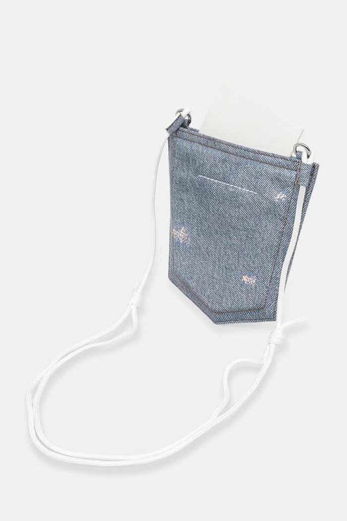 Akcesoria MM6 Maison Margiela torebka crossbody damska SB6ZH0038.P9060 niebieski