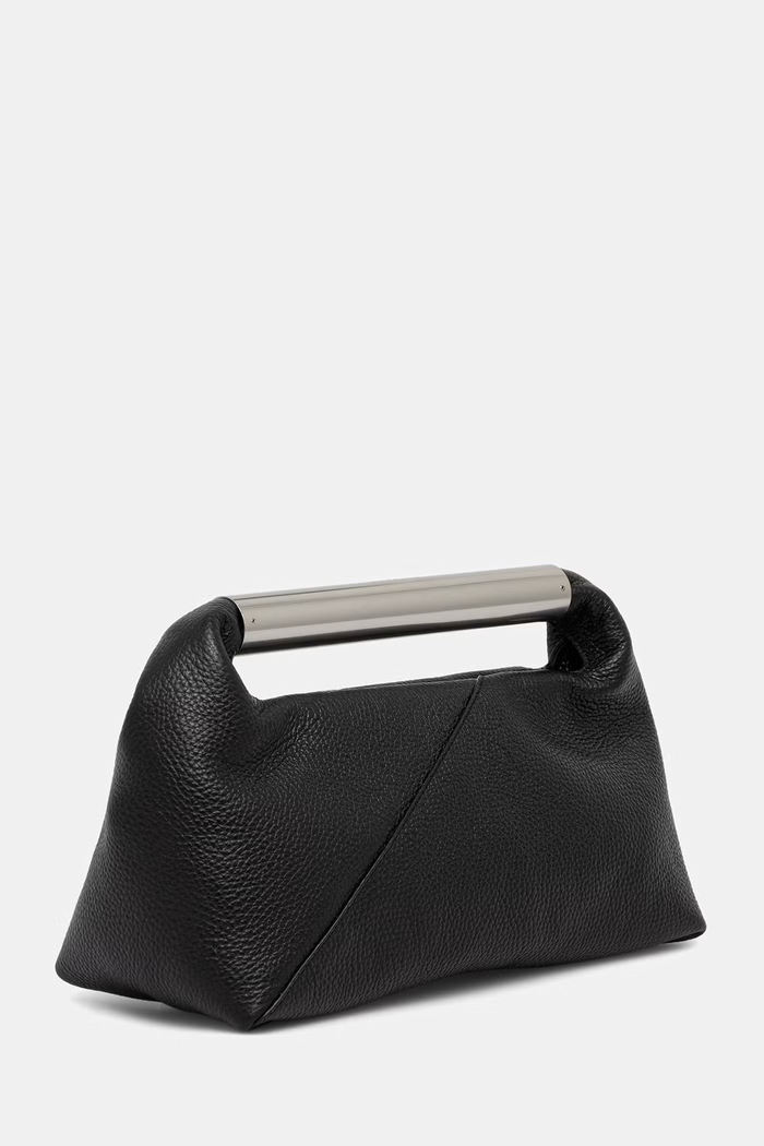 MM6 Maison Margiela kopertówka damska skórzana SB6WD0046.P9068 czarny SS26
