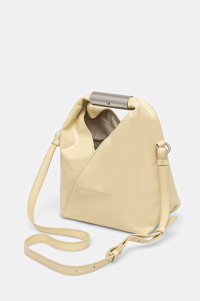 Akcesoria MM6 Maison Margiela torebka crossbody damska skórzana SB6WD0042.P7560 beżowy