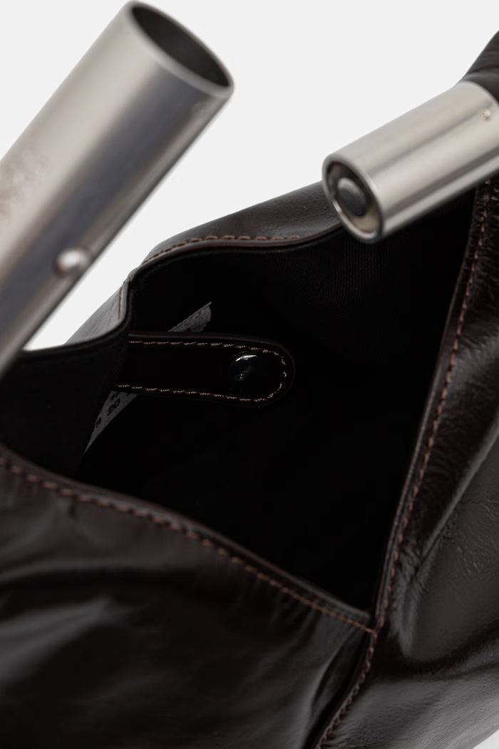 MM6 Maison Margiela torebka crossbody damska skórzana SB6WD0042.P7560 brązowy