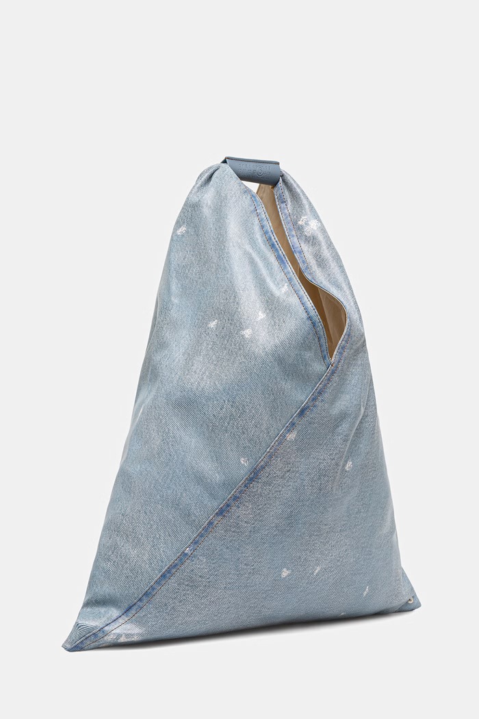 MM6 Maison Margiela torebka tote damska z imitacji skóry S54WD0039.P9060 niebieski SS26