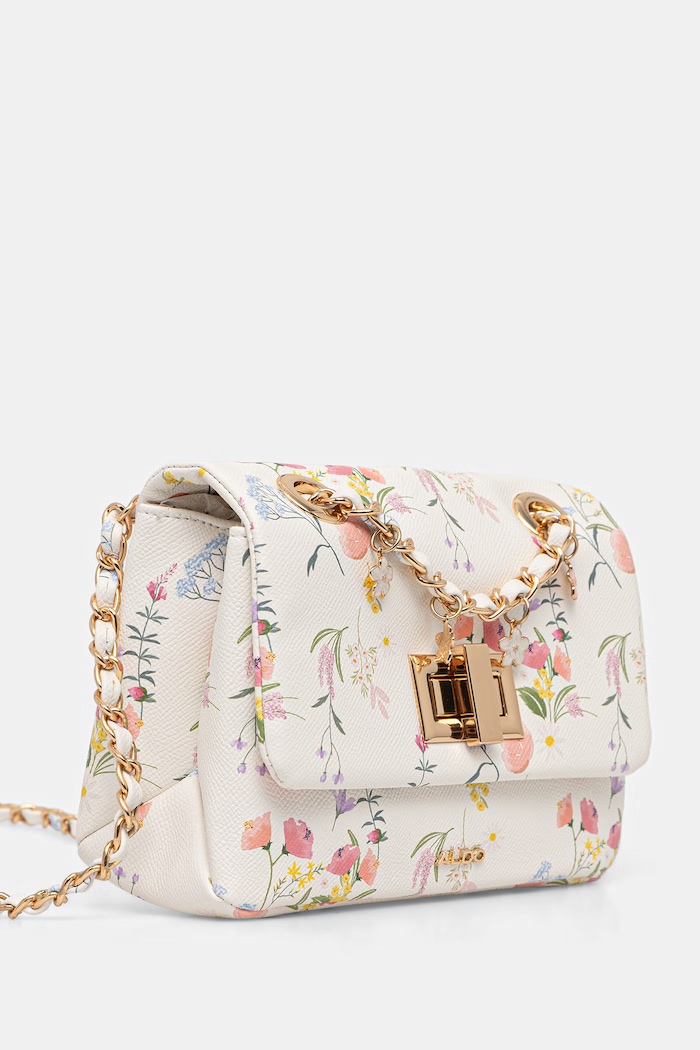 Aldo crossbody kabelka dámska z imitácie kože ALNILAM ALNILAM.113 biela SS26