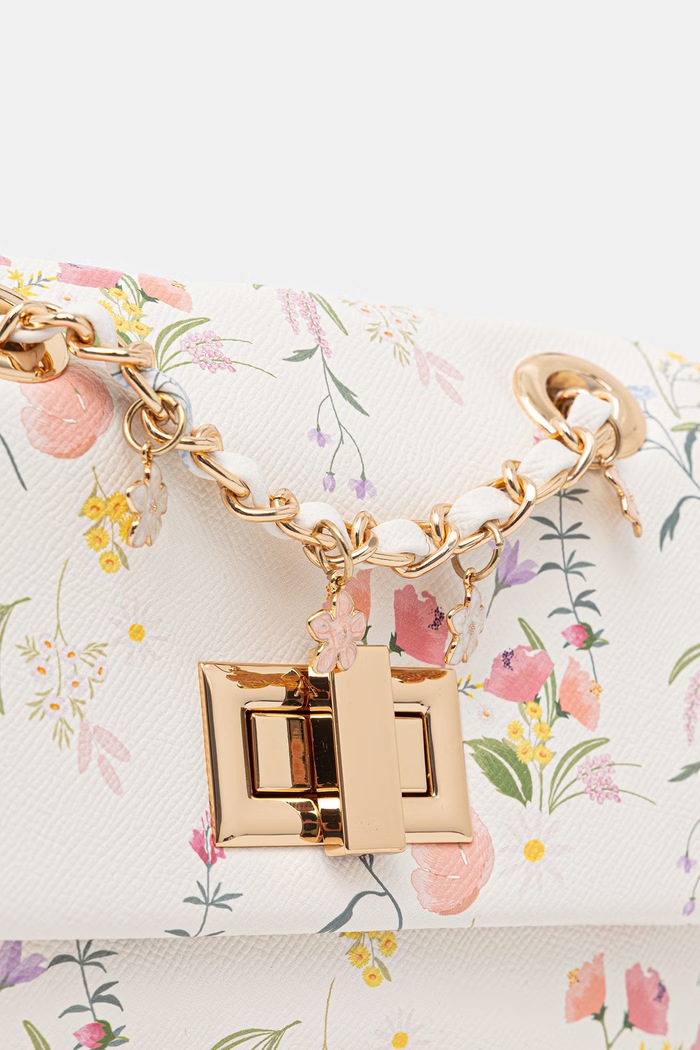 Aldo crossbody kabelka dámska z imitácie kože ALNILAM biela ALNILAM.113