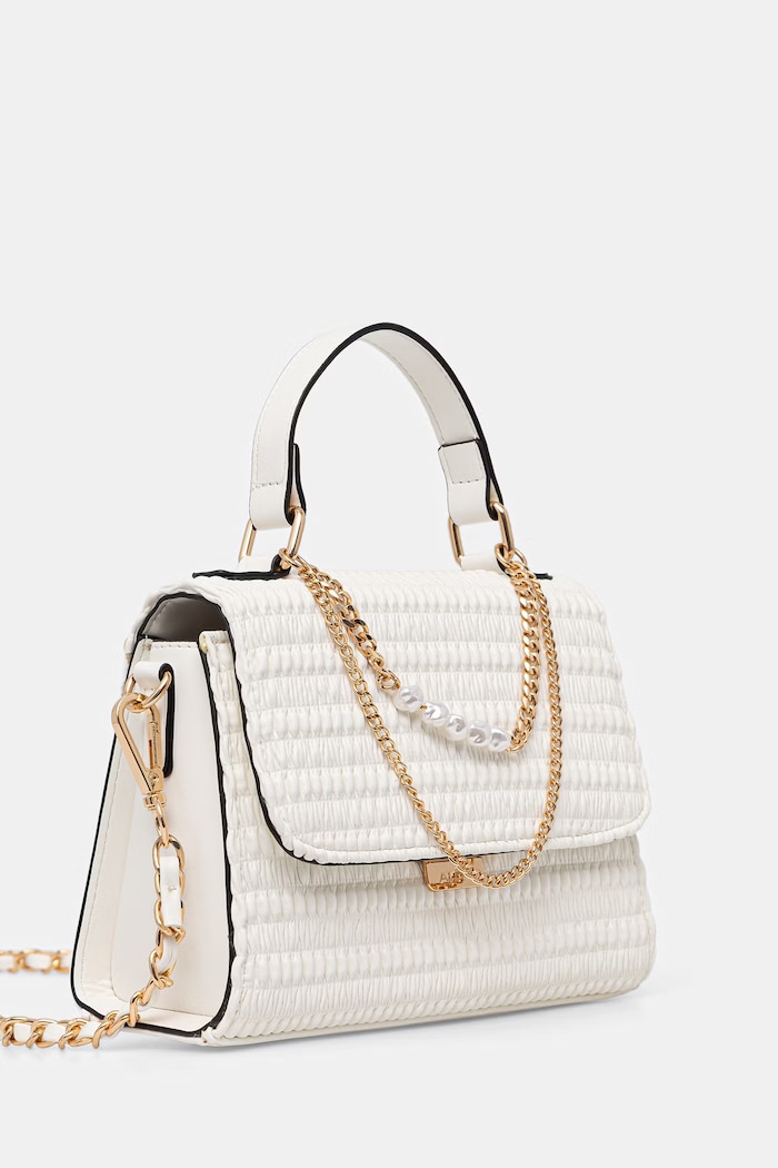 Aldo crossbody kabelka dámska z imitácie kože KAASIEN KAASIEN.100 biela SS26