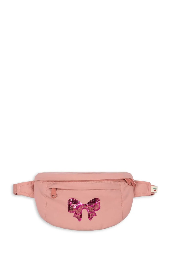 Дитяча сумка на пояс Konges Sløjd JUNO SEQUIN BUMBAG KS104318.PreSpring рожевий SS26