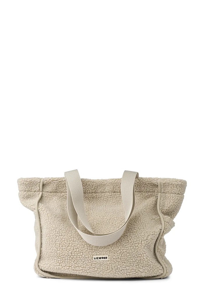 Kabelka Liewood Reed Pile Totebag jednofarebný béžová LW20798