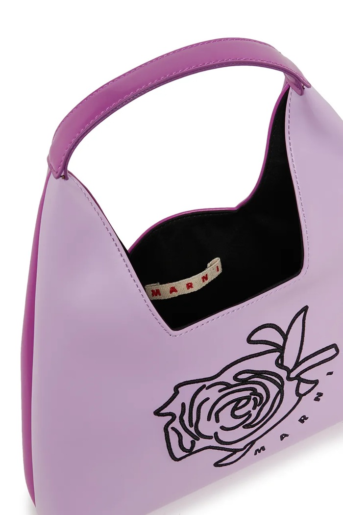 Παιδική τσάντα Marni MW114F DIAMOND BAG BAGS μωβ M01837.M00TK