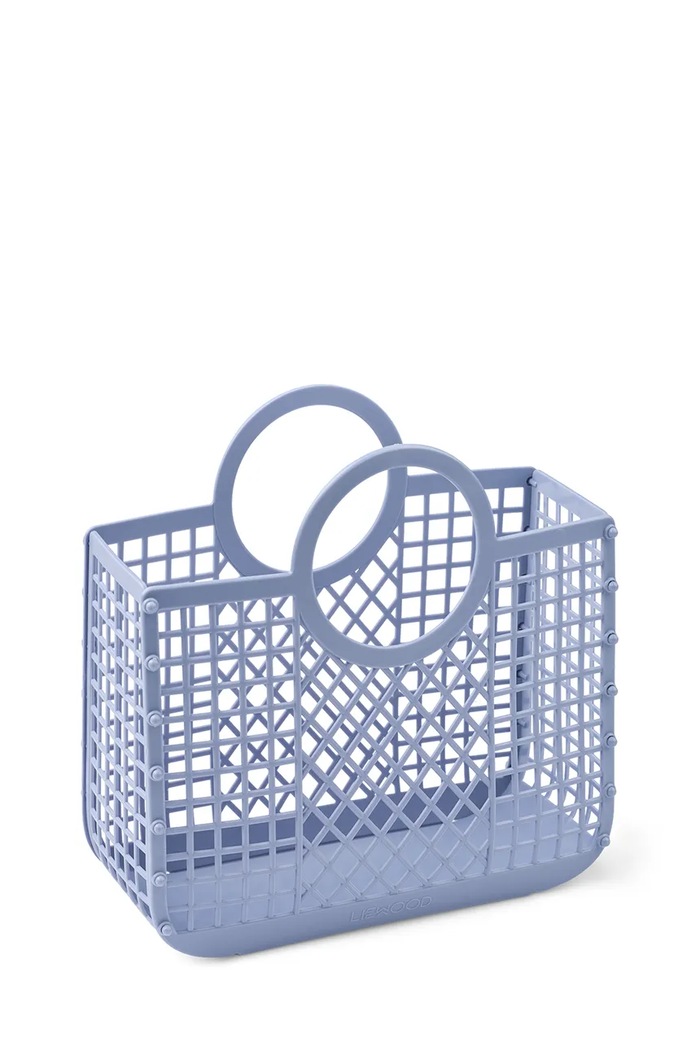 Detská kabelka Liewood Samantha Basket jednofarebný fialová LW14546.PPY2