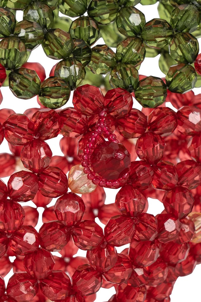 Dziewczynka Konges Sløjd torebka dziecięca PERLA STRAWBERRY PURSE KS105030.PPY2 czerwony