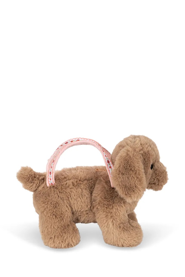 Девочка Konges Sløjd Детская сумочка Konges Sløjd PUPPY BAG KS105044.PPY2 коричневый