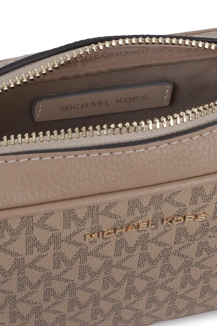 Michael Kors Μικρή παιδική τσάντα από απομίμηση δέρματος καφέ R30648