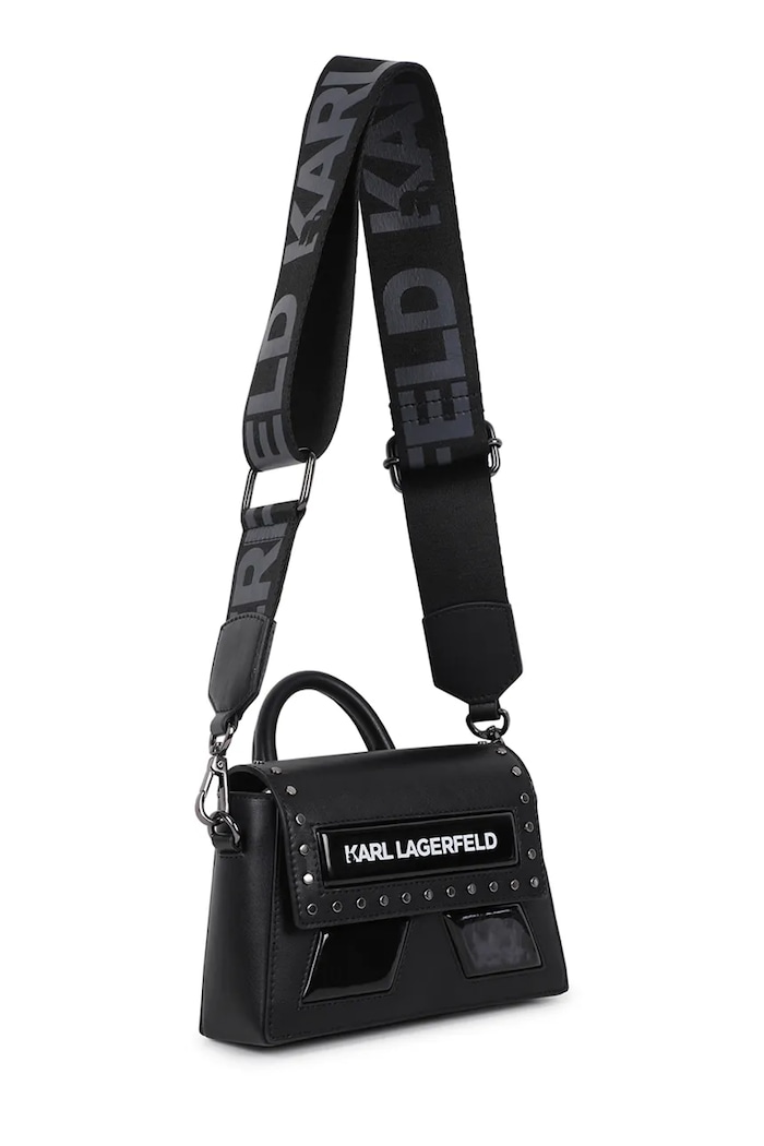 Karl Lagerfeld crossbody kabelka detská Z31214 čierna SS26