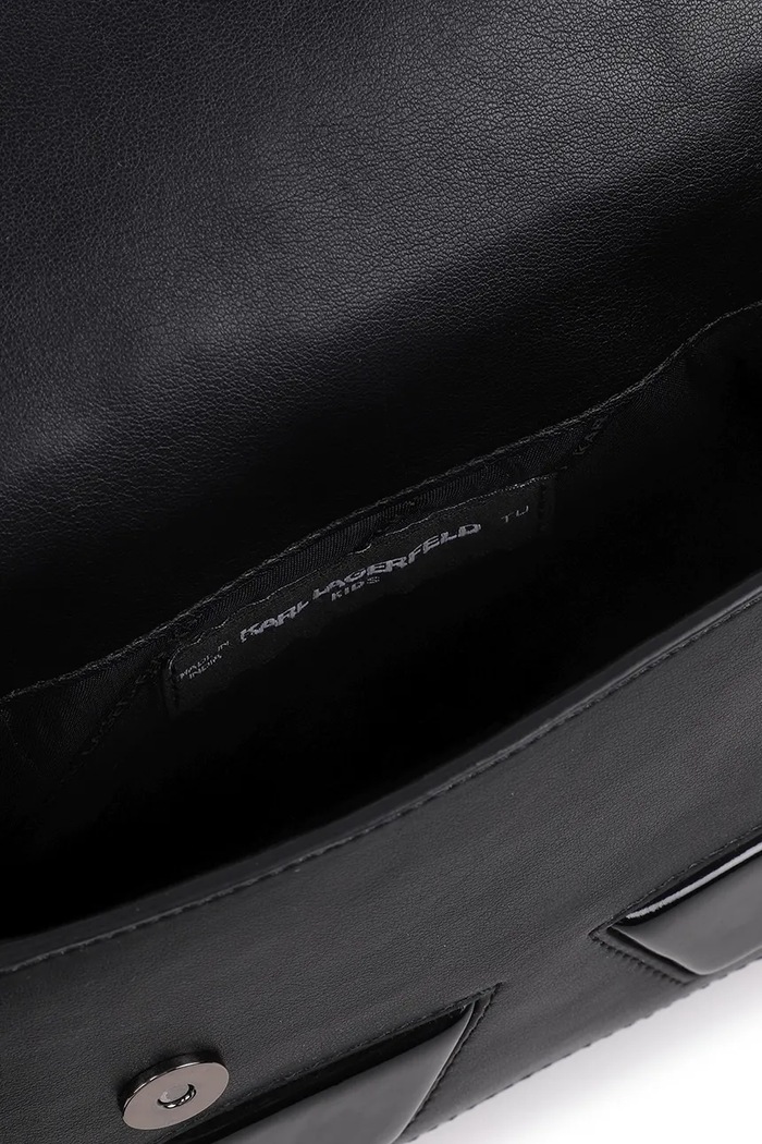 Dievča Karl Lagerfeld crossbody kabelka detská Z31214 čierna
