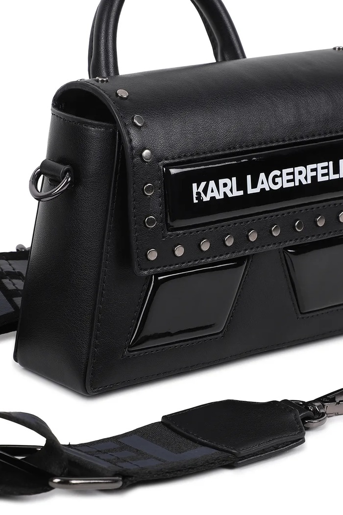 Karl Lagerfeld crossbody kabelka detská čierna Z31214