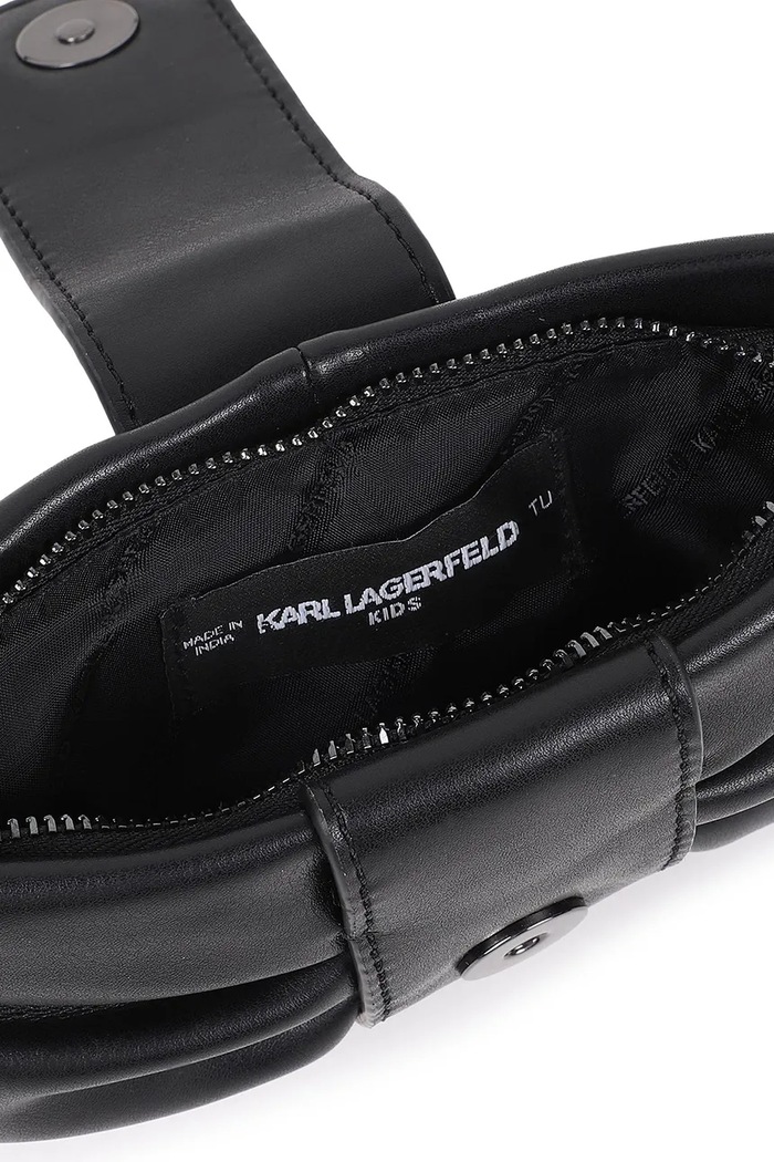 Dievča Detská kabelka Karl Lagerfeld Z31209 čierna