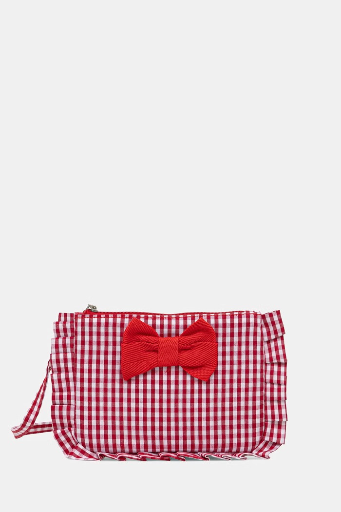 United Colors of Benetton torebka crossbody dziecięca bawełniana czerwony 6W20RY003.P.Stagionale