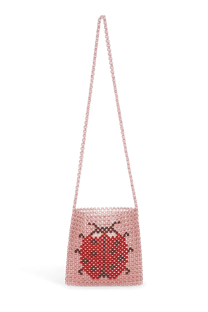 Konges Sløjd kabelka detská LADYBUG PERLA SHOULDER BAG ružová KS105445.PPY2