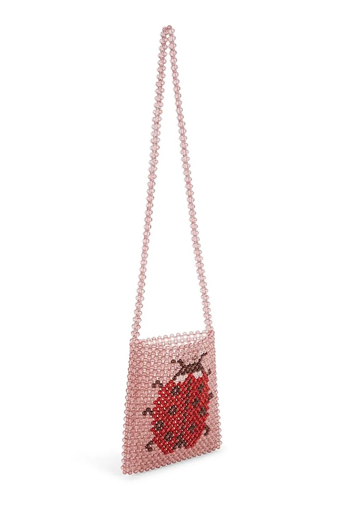 Konges Sløjd kabelka detská LADYBUG PERLA SHOULDER BAG KS105445.PPY2 ružová SS26