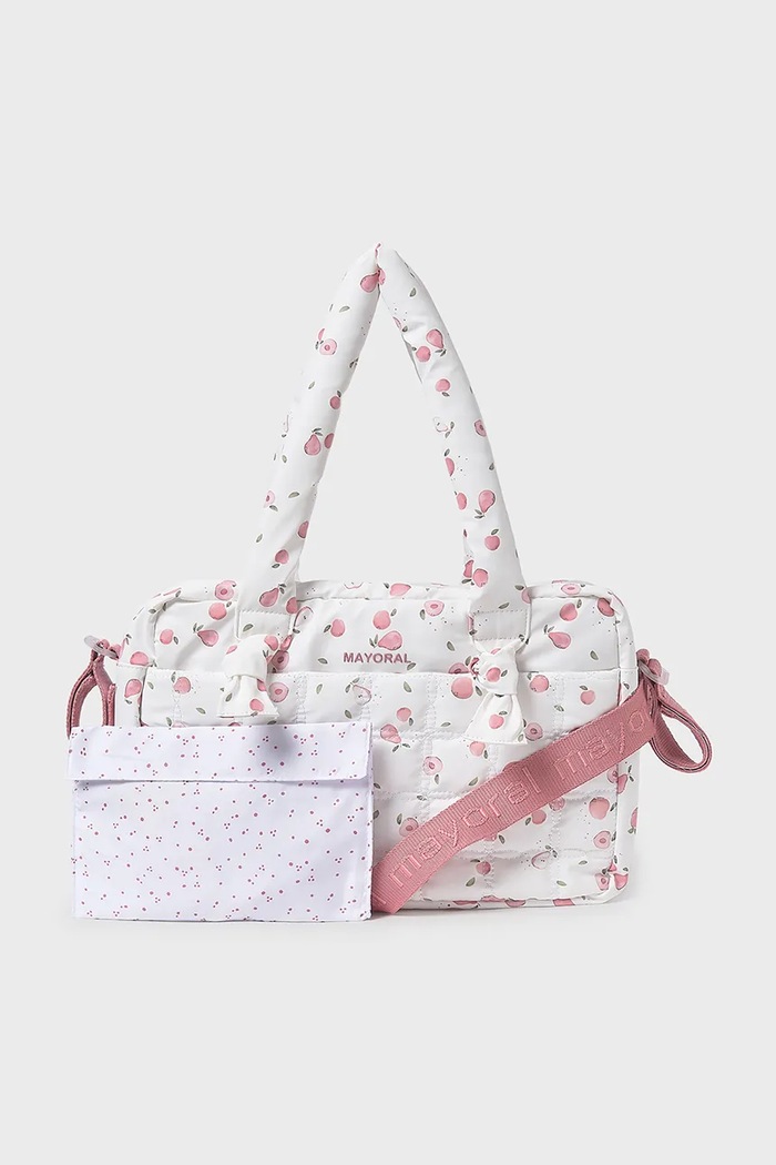 Torba za voziček Mayoral Newborn Tekstil roza 19085.1S.Newborn.PPY2