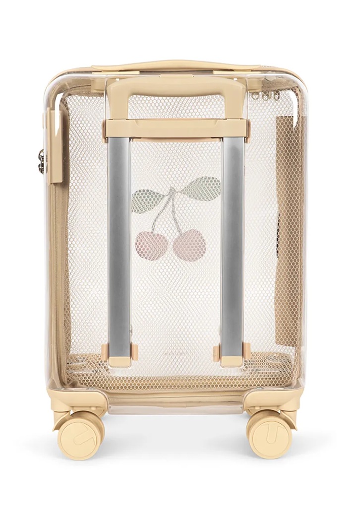 Konges Sløjd kufor TRANSPARENT TRAVEL SUITCASE KS105556.PPY2 biela SS26