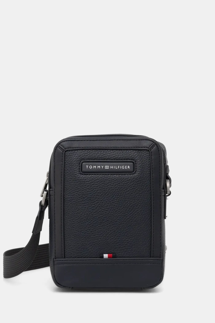 Tommy Hilfiger táska szintetikus bőr sötétkék AM0AM14011