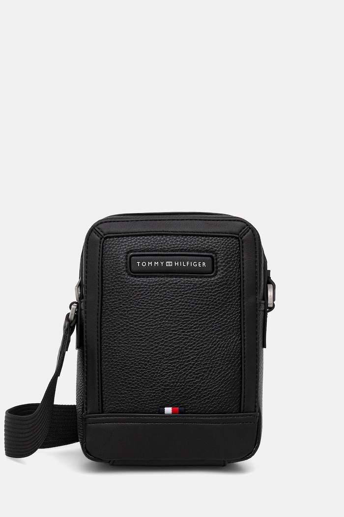 Tommy Hilfiger táska szintetikus bőr fekete AM0AM14011