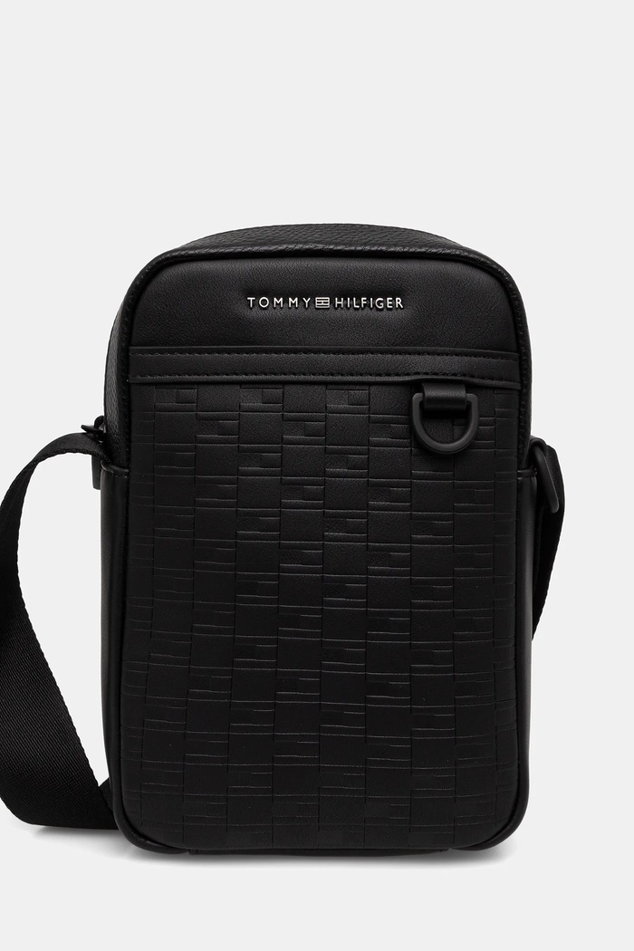 Tommy Hilfiger táska szintetikus bőr fekete AM0AM14019