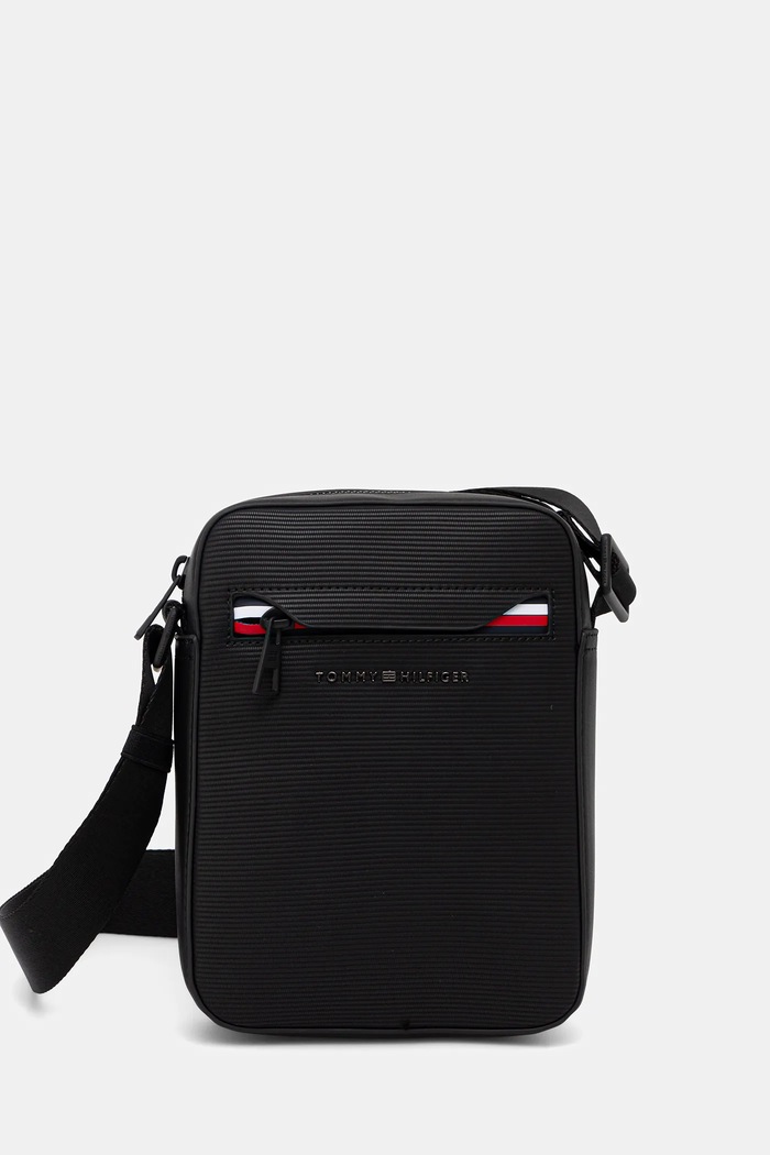 Tommy Hilfiger táska szintetikus fekete AM0AM14020