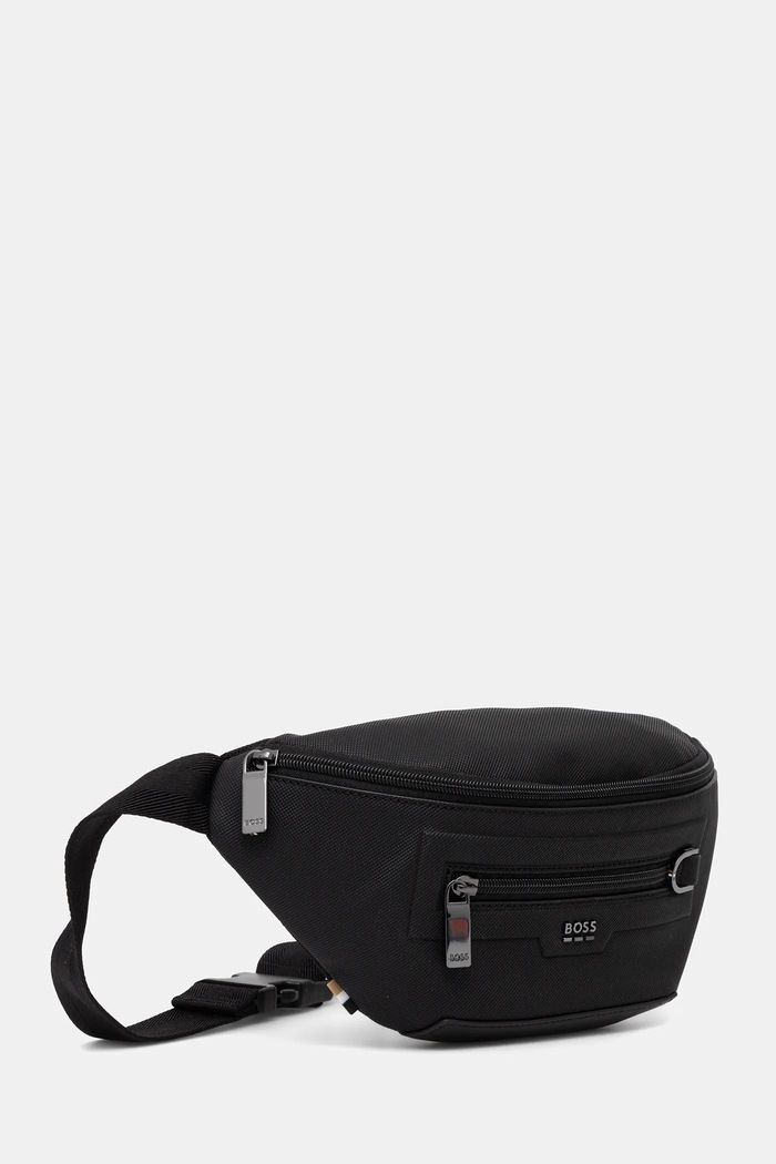 Чанта за кръст BOSS Cullen_Bumbag 50557779 черен SS26