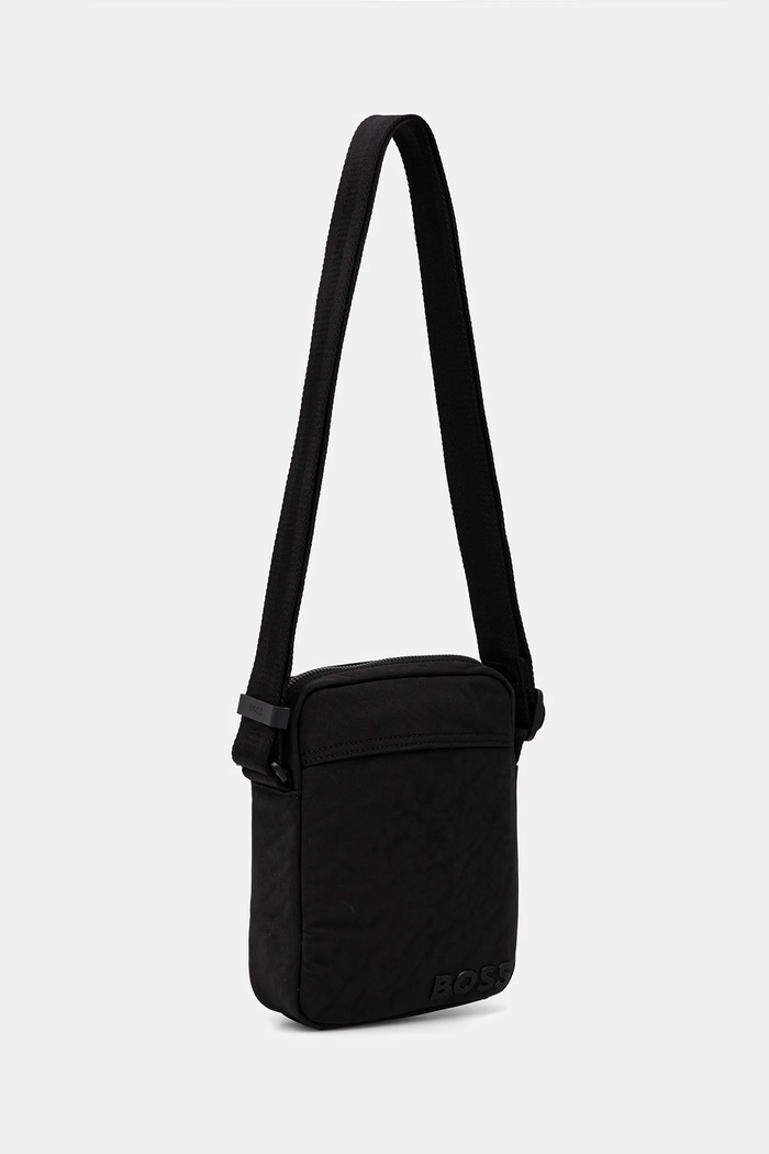 Malá taška BOSS Catch_O_NS Zip 50558163 čierna SS26