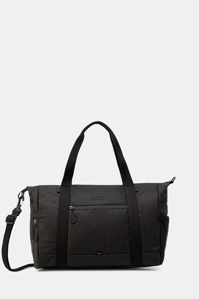 Taška BOSS Stenson_SM Holdall 45 x 34 x 24 cm jednofarebný čierna 50558357