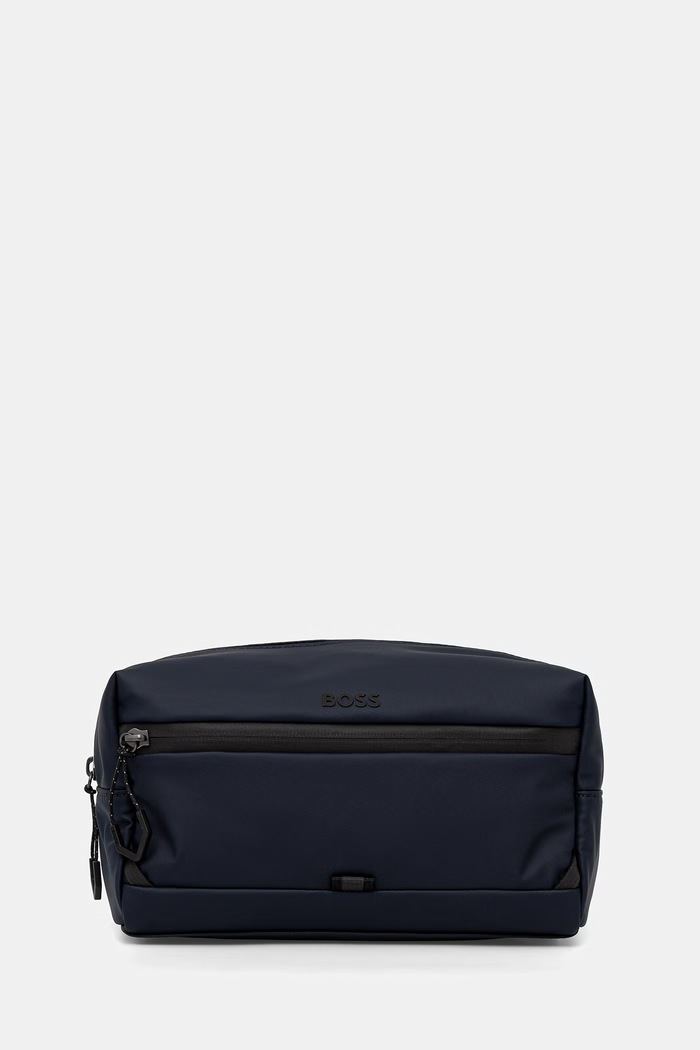 BOSS trusă cosmetică pentru bărbați Stenson_Washbag bleumarin 50558375