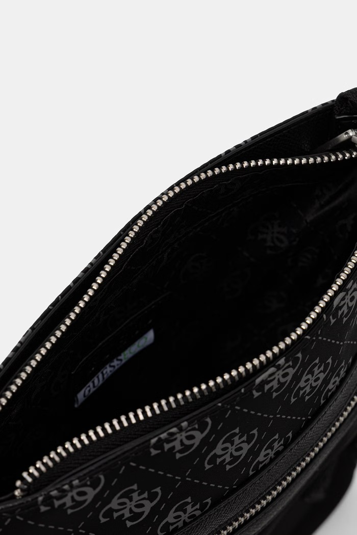 Guess borsetă de bărbați BERLIN HMBENP.P6123 negru