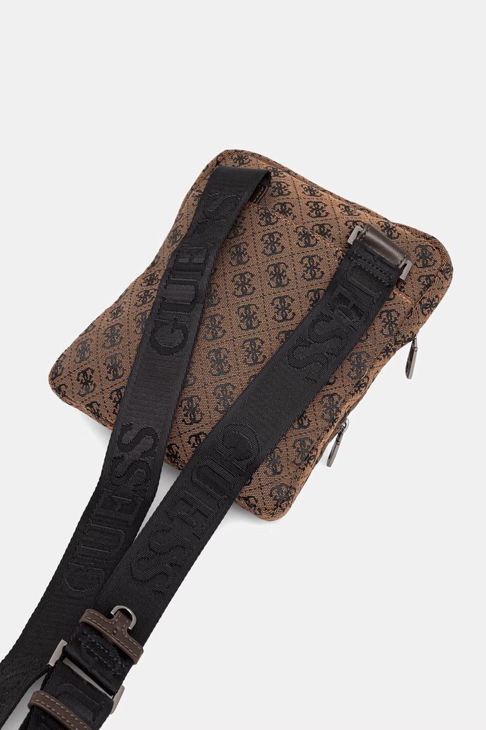Doplnky Guess vrecko pánske BOSTON HMBOST.P6123 hnedá