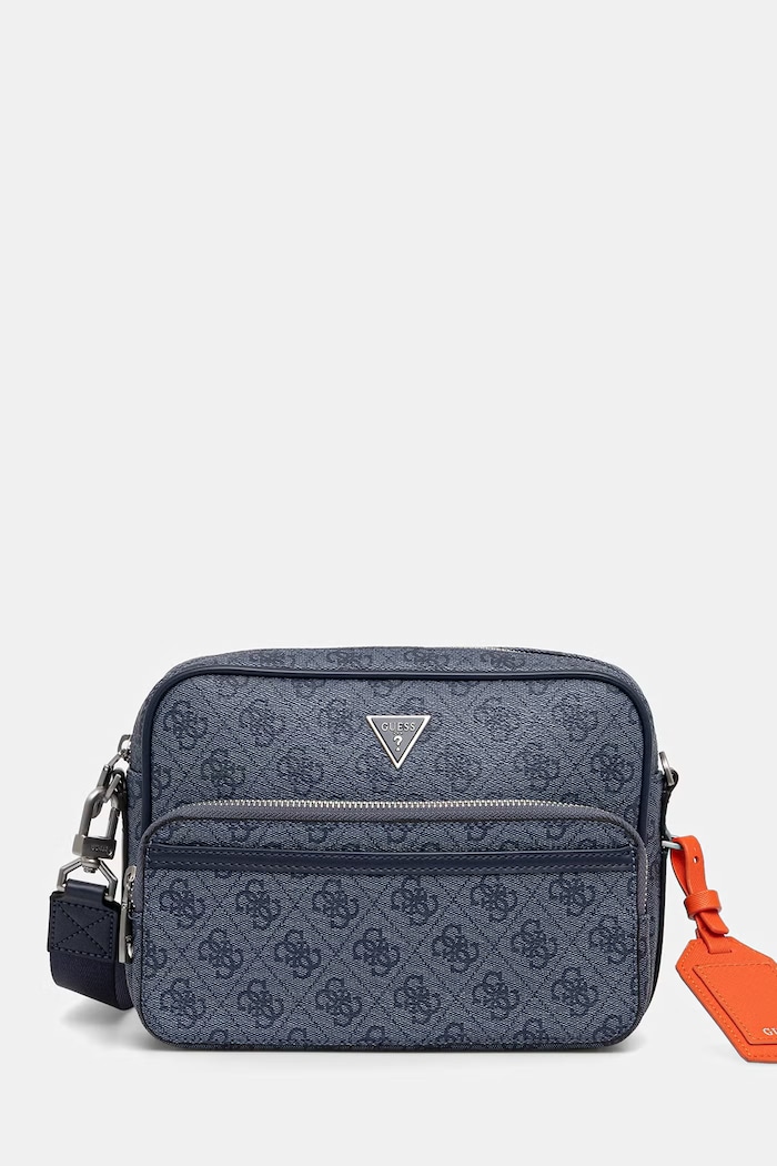 Guess torbica moška iz umetnega usnja MILANO modra HMMILO.P5422