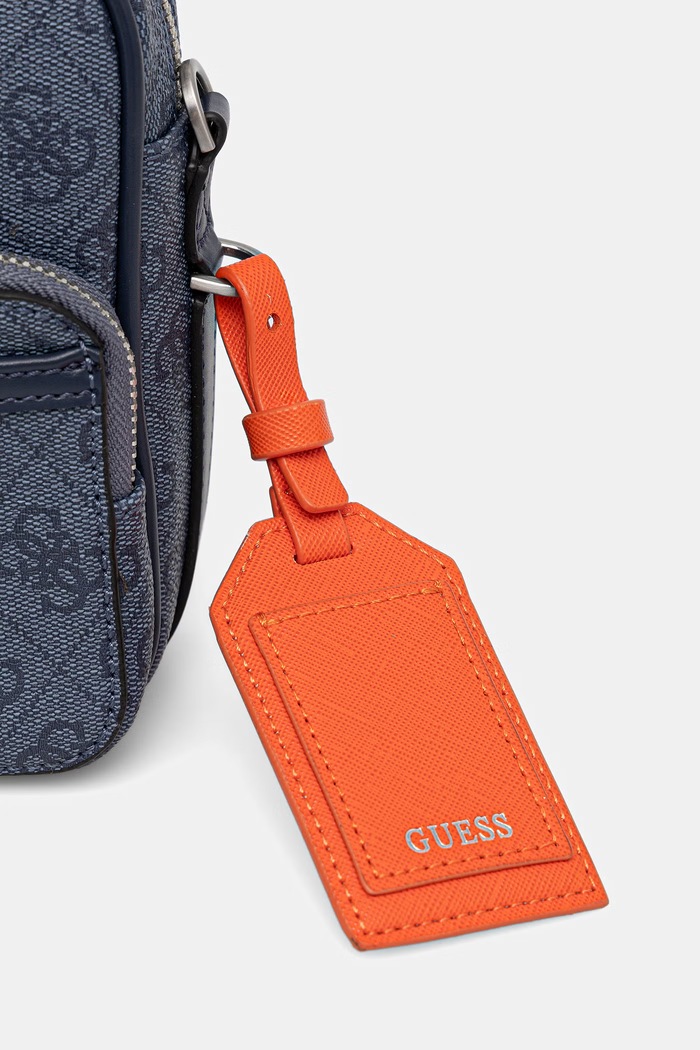 Guess torbica moška iz umetnega usnja MILANO modra HMMILO.P5422
