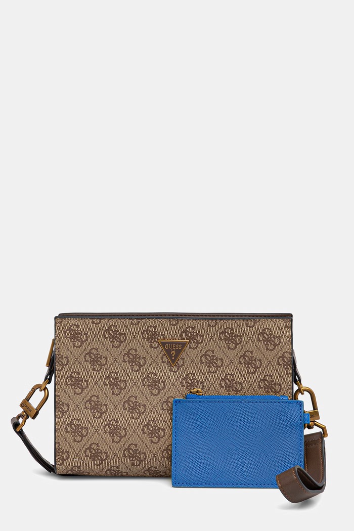 Guess torbica moška iz umetnega usnja MILANO Ne ustreza A4 rjava HMMILO.P6157