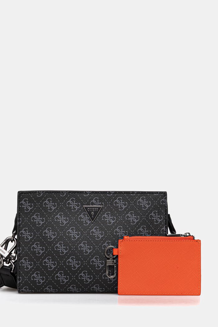 Guess torbica moška iz umetnega usnja MILANO Ne ustreza A4 črna HMMILO.P6157