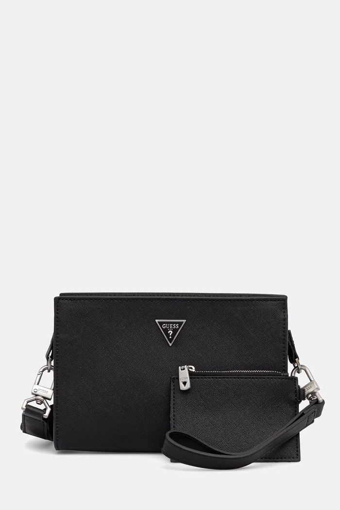 Torba Guess MILANO premalo za format A4 crna HMMISA.P6157
