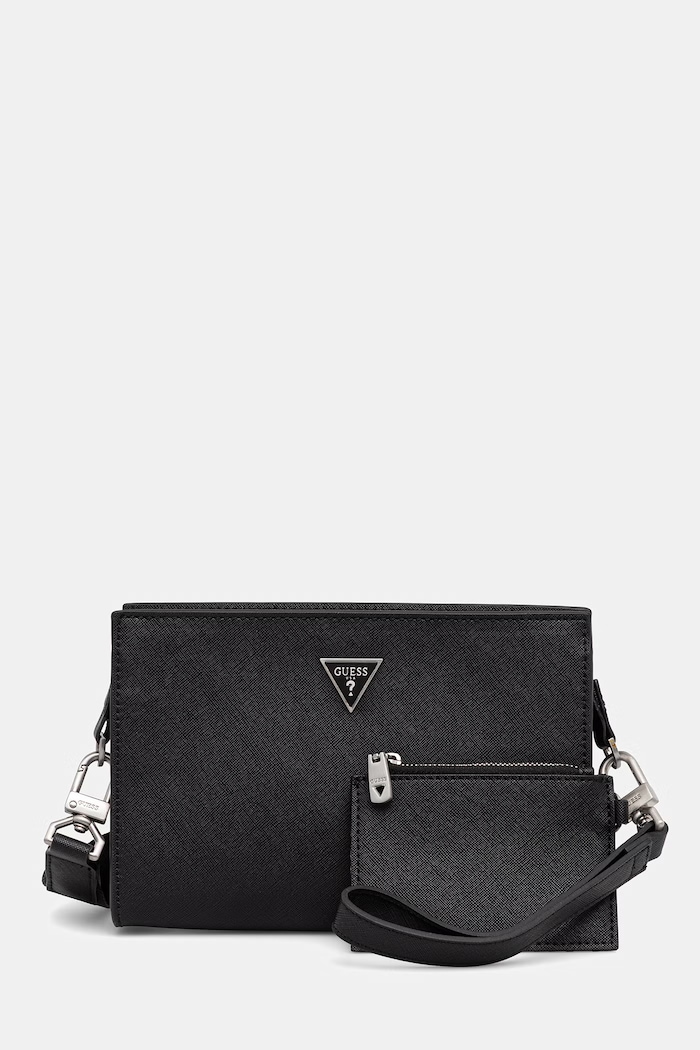 Torba Guess MILANO premalo za format A4 crna HMMISA.P6157