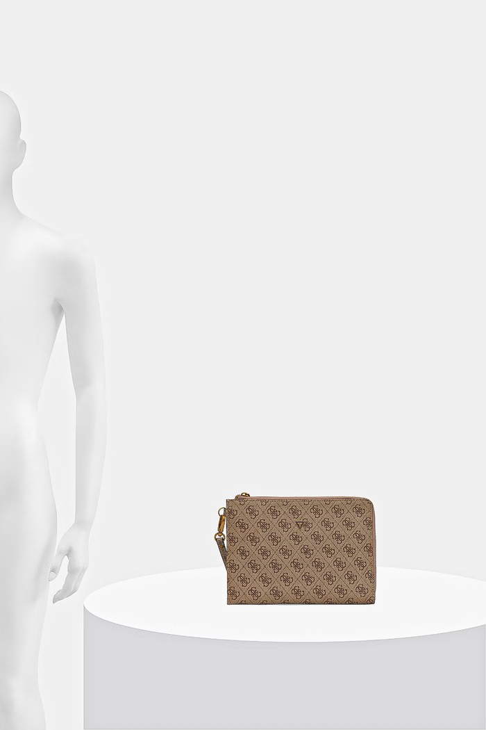 Guess vrecko pánske z imitácie kože MILANO PMBALO.P5235 hnedá